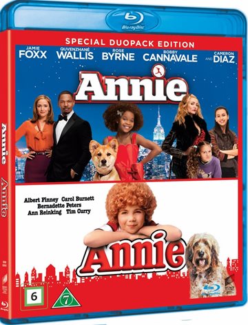 Annie (1982) og Annie (2014) Blu-Ray Box